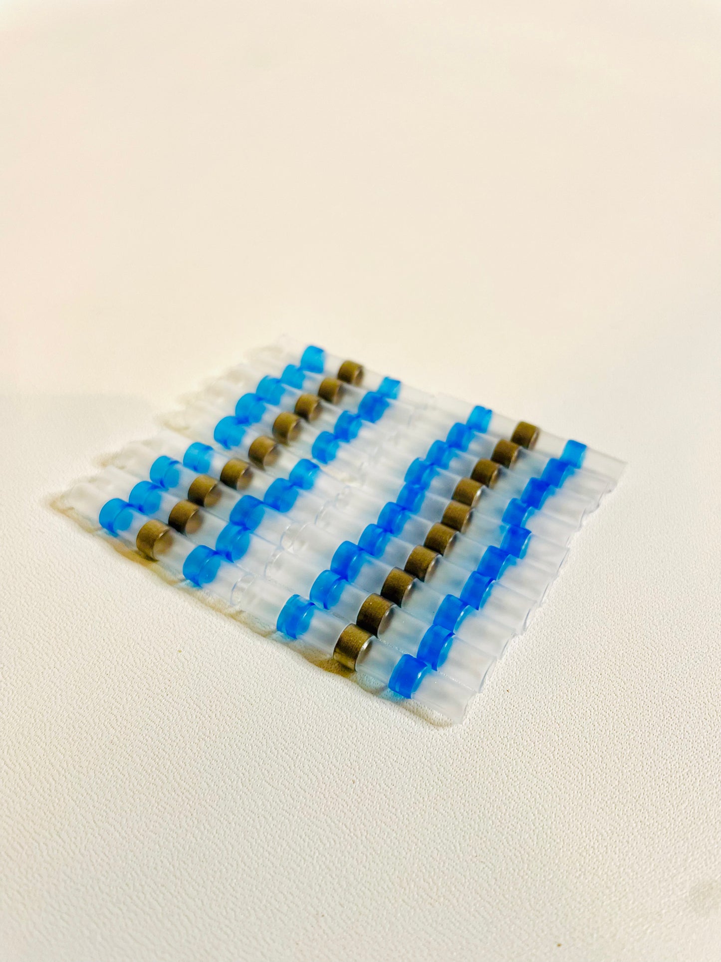 Heat Shrink Solder Sleeve - Blue 20 Pack