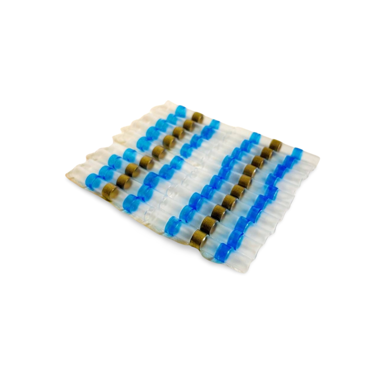 Heat Shrink Solder Sleeve - Blue 20 Pack