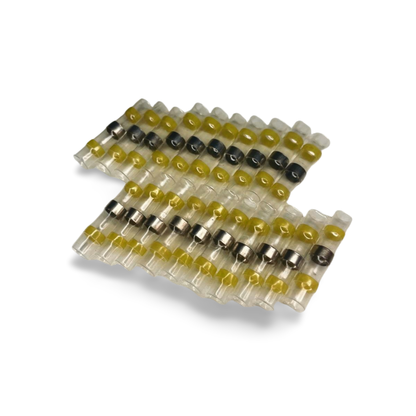 Heat Shrink  Solder Sleeve - Yellow 20 Pack